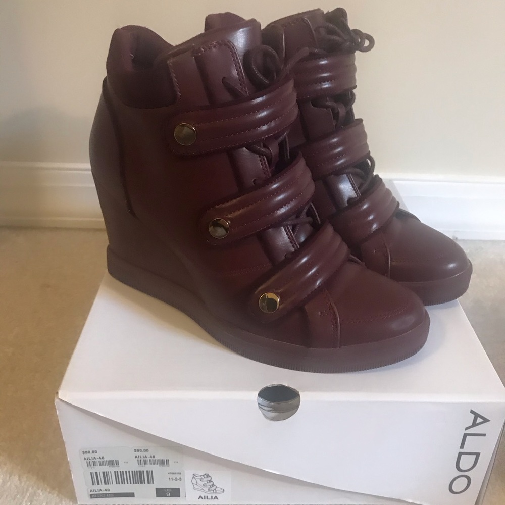 Aldo wedge sneakers!!